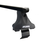 Багажник Atlant New со стальными дугами для Hyundai Solaris хэтчбек 2011-