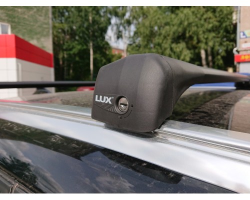 Багажник LUX Bridge аэро-трэвэл на интегрир. рейлинги черный для Mitsubishi Eclipse Cross