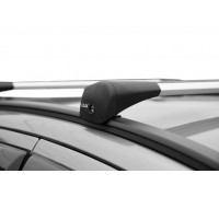 Багажник LUX Bridge аэро-трэвэл на интегрир. рейлинги серебристый для Subaru Forester