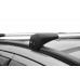 Багажник LUX Bridge аэро-трэвэл на интегрир. рейлинги серебристый для Lada Vesta SW/ SW Cross 2017-
