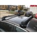 Багажник LUX City черный крыловидный для Nissan Note E12 2012-2020