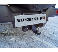 Фаркоп ТСС быстросъемный для Jeep Wrangler 5D (2.0T, JL) 2018-