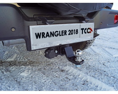 Фаркоп ТСС быстросъемный для Jeep Wrangler 5D (2.0T, JL) 2018-