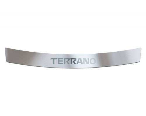 Накладка на задний бампер (НПС) ПТ Групп для Nissan Terrano 2014-