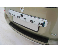Накладка на задний бампер Yuago АртФорм для Renault Duster 2012- (в т.ч. рестайлинг)