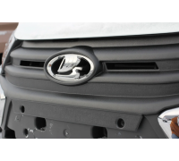 Заглушка решетки радиатора зимняя Yuago АртФорм для Lada Granta FL рестайлинг 2018-