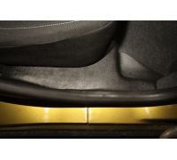 Накладки на ковролин задние Yuago АртФорм для Renault Sandero/ Sandero Stepway 2014-