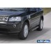 Пороги алюминиевые Rival "Premium-Black" для Land Rover Freelander 2006-2014
