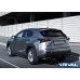 Пороги алюминиевые Rival "Premium-Black" для Lexus NX 2014-2017