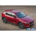 Пороги алюминиевые Rival "Premium-Black" для Mazda CX-5 2017-
