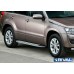 Пороги алюминиевые Rival "Premium-Bmw-Style" для Suzuki Grand Vitara 2005-2016