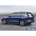 Пороги алюминиевые Rival "Premium" для Volkswagen Touareg R-Line 2015-2018